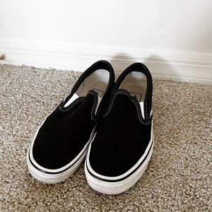Black Slip-On Vans